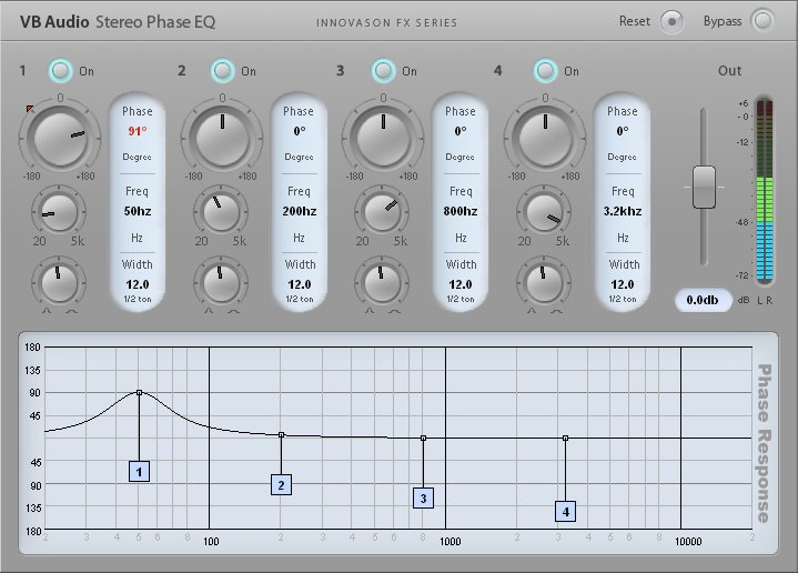 VB-Audio Phase-EQ Plug-ins for Live Mixing Console