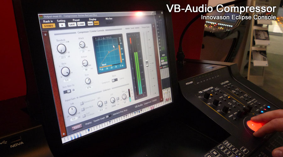 VB-Audio Compressor In Innovason Mixing Console
