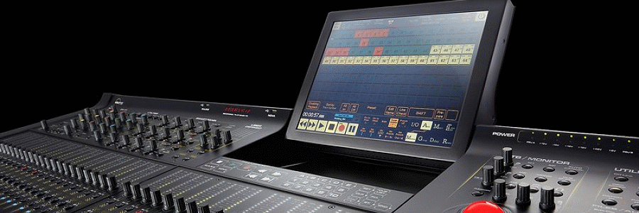 VB-Audio MT128 Embedded in Mixing Console